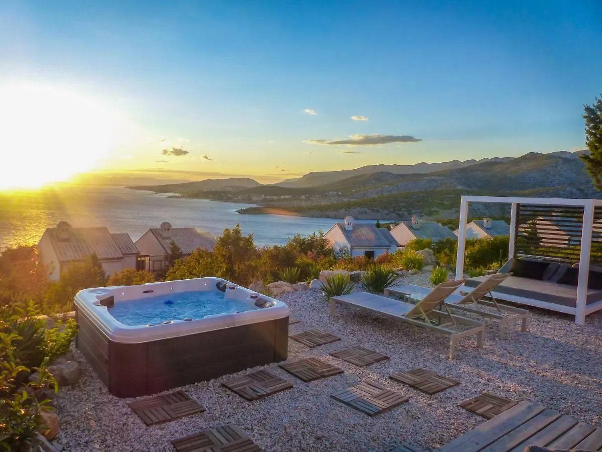 Villa Klenovica Mit Whirlpool Und Meerblick